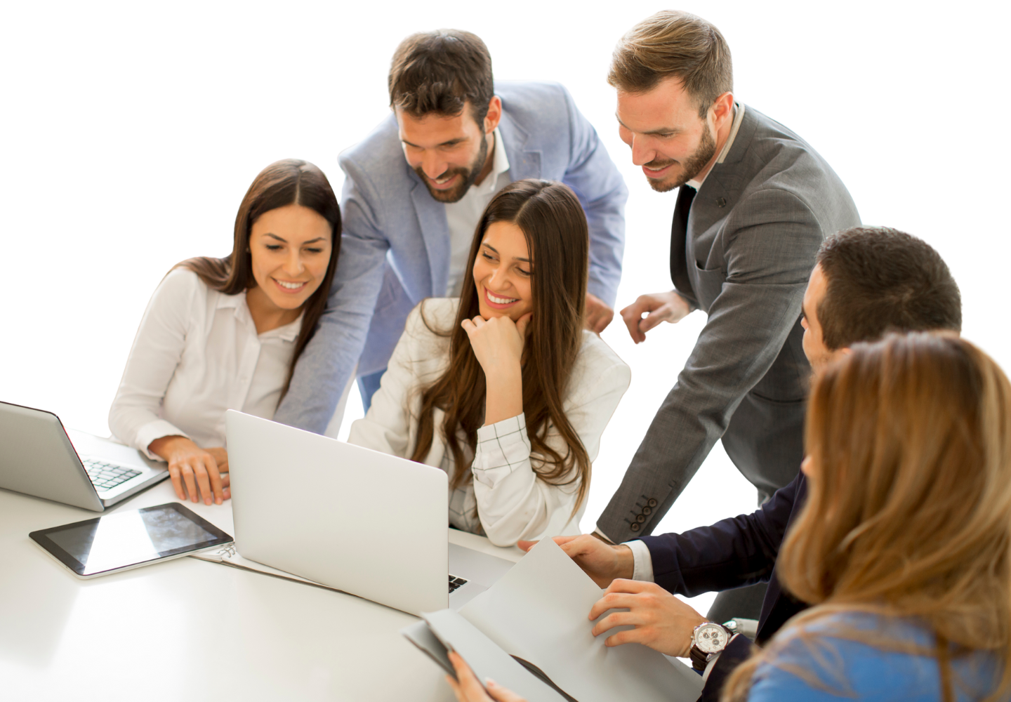 Team working together