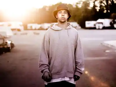 Youth standing outside